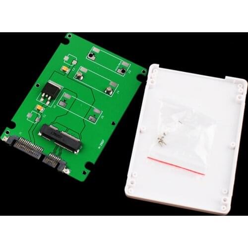 MSATA to SATA SSD Converter Adapter Card with 2.5 inch Case #67544