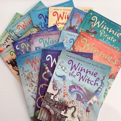 New 14 Hardcover Books / Set English Enlightenment Picture Book Rich Story Picture Works for Children Reading Bedtime Stories