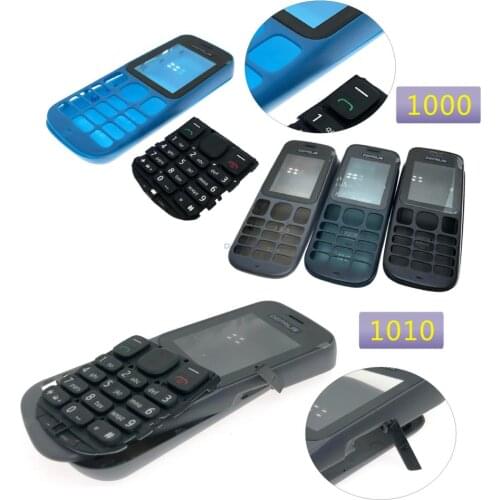 New High Quality Housing For Nokia 101 1010 1000 Mobile Phone Cover Case Keypad