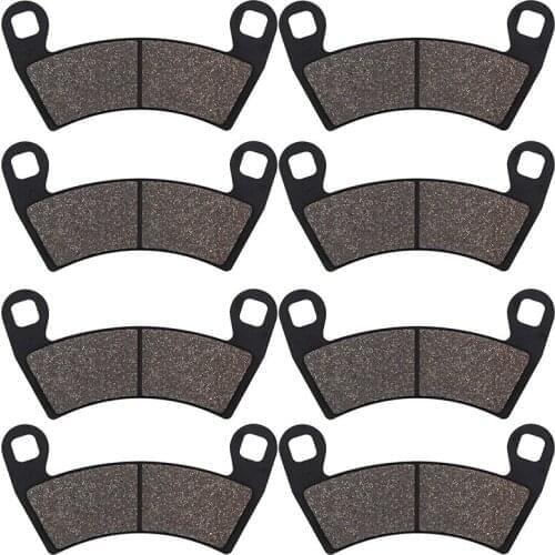 Motorcycle Front and Rear Brake Pads for POLARIS 900 Ranger Crew 900 2010-2015