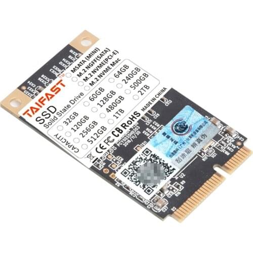 Taifast 120GB 128GB 256GB 240GB 512GB 1TB 2TB mSATA Hard Disk for Laptop Notebook Computer Accessories PC Computer Parts Ssd
