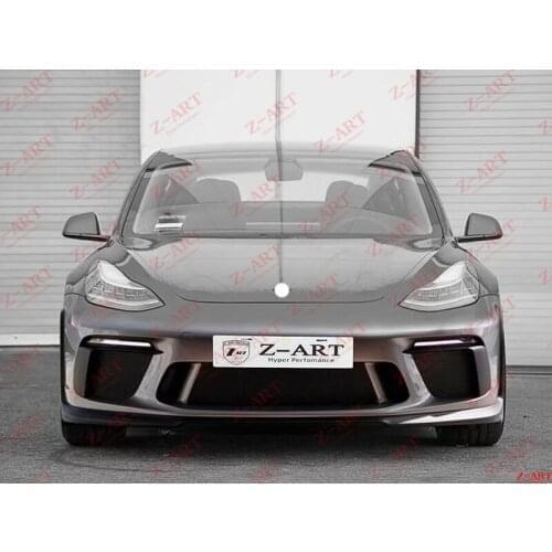 Z-ART Model 3 GT3 front bumper model 3 facelift front bumper