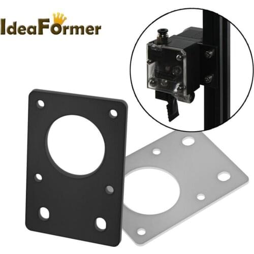 1 Pcs 3D Printer Nema 17 42 Stepper Motor Mounting Bracket Motor fixed piece for 2020 2040 Aluminum Profile