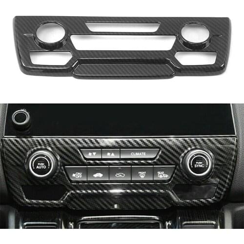 1Pcs Carbon Fiber Style Center Console CD Panel Cover Trim Car Sticker for Honda CRV 2017 2018 2019 2020 CR-V 17 18 19 20