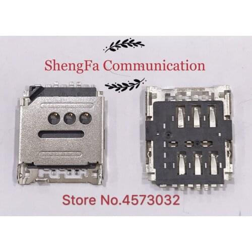 10pcs/Original for Huawei Ascend G6 G6-T00 U00 C00 G535.KA-161 SIM Card Reader Holder Socket Slot Connector
