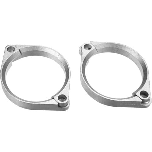 2pcs Galvanized Car Auto Exhaust Flange Repair Pipe 50mm Exhaust Pipe 82007050 Fit For BMW E24 E32 E39 Z1 Repair Kit Parts