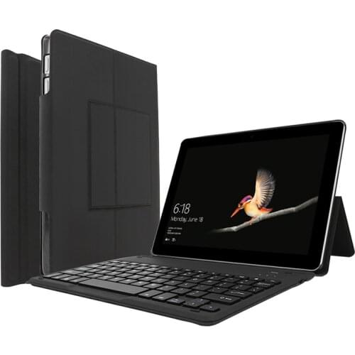 2 in 1 Wireless Bluetooth Keyboard and Case For Surface go,Ultra-Slim Portable Surface Go Keyboard,Built-in Rechargeable Battery