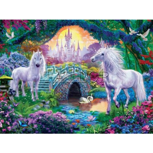 Home Decor Gift Cuadros diamond painting 5D kit haft diamentowy Full square Cross stitch landscape horse Black unicorn flower 20