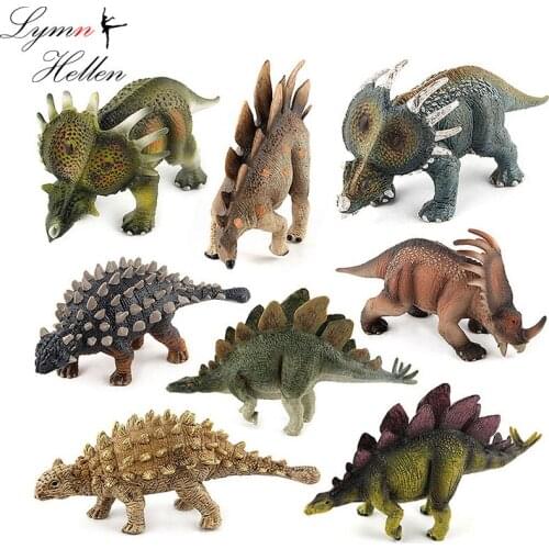1Pcs Dinosaur Model Exquisite Figures Toy Animal Fallen World Kingdom Park 2 3 4 5 1 Vinyl Collection Children Educational