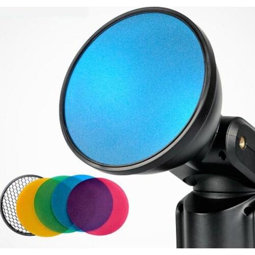 Godox Ad-s11 Witstro Flash Speedlite Accessories Godox Ad180 Ad360 AD200 Filter with for Color (Red, Blue, Green, Yellow)