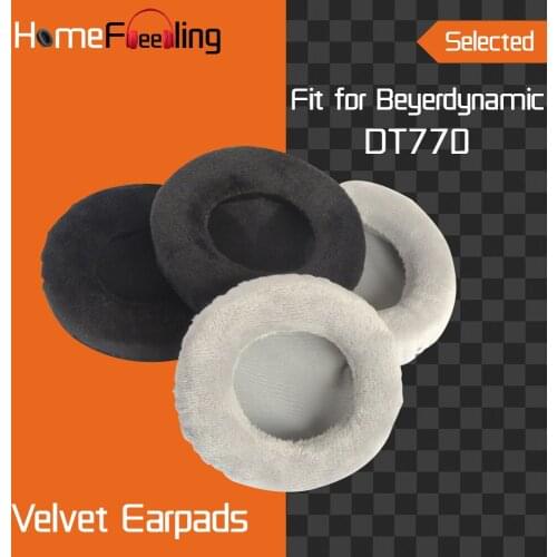 Homefeeling Earpads for Beyerdynamic DT770 Headphones Earpad Cushions Covers Velvet Ear Pad Replacement