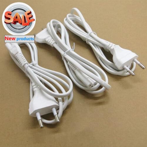 2.0M EU power cable cord for apple TV Mac Mini Time Capsule Figure PS2/PS3 European 2 pin AC Plug