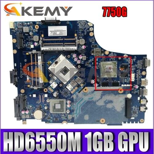 AKEMY For Acer Aspire 7750G Laptop Motherboard P7YE0 LA-6911P MB.RMM02.001 MBRMM02001 HD 6550M 1GB GPU HM65 DDR3