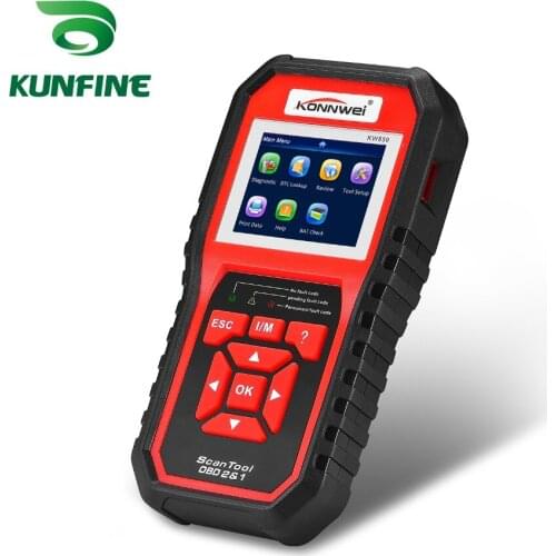 OBD2 Autoscanner Automotive Scanner KW850 Multi-languages Auto Diagnostic Tool Better Than AL519 in Russian