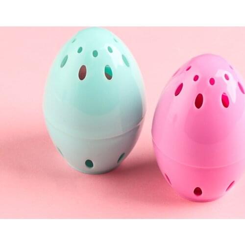 Carry Egg shape box Mildew proof Beauty Pad Makeup Sponge Display Storage Case Cosmetic Puff Powder Puff Drying Holder