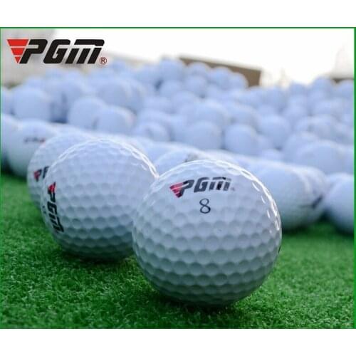PGM 8pcs Three Layers Golf Game Ball Training Match Competition Tennis White Golfball Round Practice Golf Accessories D1163