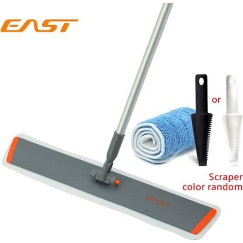 East 60CM Flat Mop Cleaning Floor Microfiber Towel Mop Cleaning For Home and Kitchen Floor Mop Household Cleaning Tools