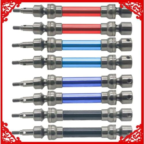 2pcs/set SLIDER Front/Rear Drive Shaft set for 1/10 ARRMA 3s&Mega Vorteks Senton Granite old Big Rock upgrade parts