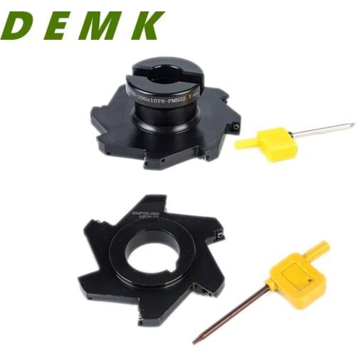 SMP SMD Series 63mm-250mm Three-face and edge milling cutter Face Milling Cutter Disc T-slot Milling Cutter for MPHT insert CNC