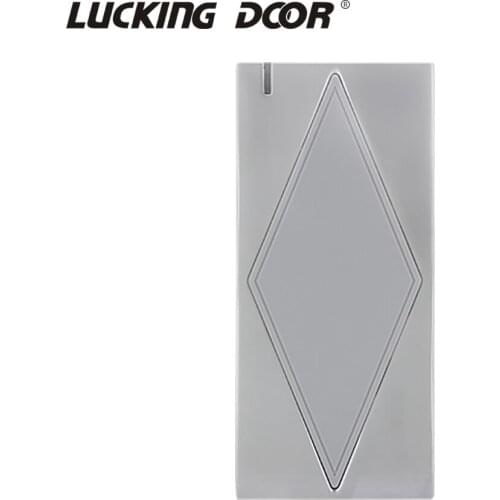 IP66 waterproof S5 Bluetooth card reader support 125KHz RFID EM or 13.56MHz IC card reader metal case WG26/34 output