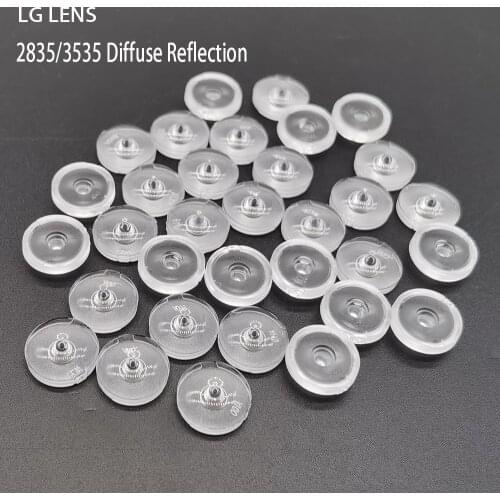 50-1000PCS/Lot SMD LED Optical Lens 2835/3535 Diffuse Reflection Len For LG innotek TV Backlight Article lamp and Light new