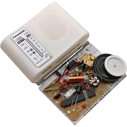 CF210SP AM/FM Stereo Radio Kit DIY Electronic Assemble Set Kit For Learner July DropShip