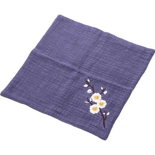 Tea cloth tea towel absorbent Zen embroidery Chinese style tea art Kung Fu tea ceremony
