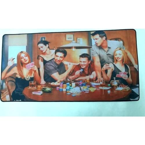 TV Shows Friends Gaming Mouse Pad Play Mat Cosplay Playing Cards Mouse Pad Mat Halloween Christmas Gift