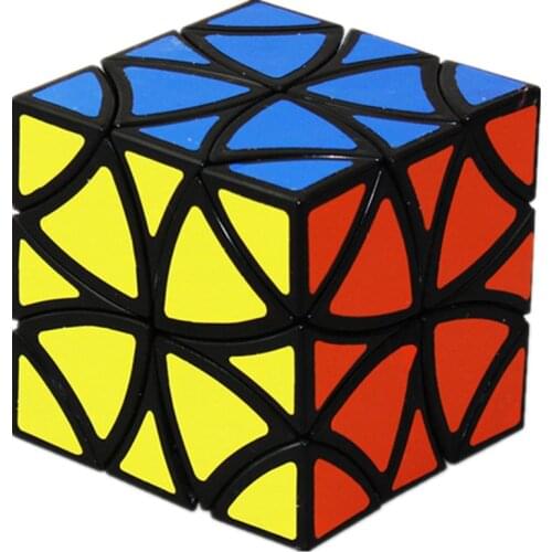 LanLan Butterfly Helicopter Cube Curvy Copter Magic Cube Professional Magic Cube Puzzle Toy For Children Education Toy