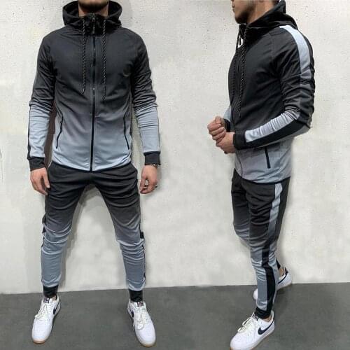 Men Sets Two-piece Plaid Jacket Coat Spring Hip Hop Street Dance Plaid Printed Loose Suit Couple Clothes Fashion Tracksuit