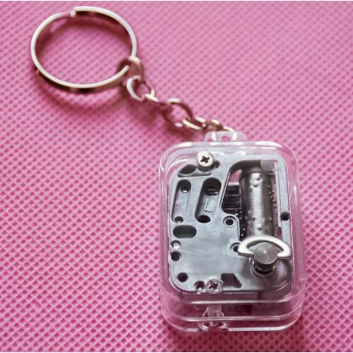 Music Box T Yunsheng Movement keychain DIY Play Set 18 Tones Best Mechanical Metal Music Boxes Clockwork Music Box with Screws