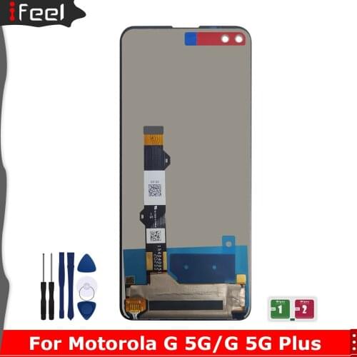 Original LCD For Motorola MOTO G 5G/G 5G Plus LCD Display Touch Screen Digitizer Assembly For Moto Repair replacemen 100% Tested