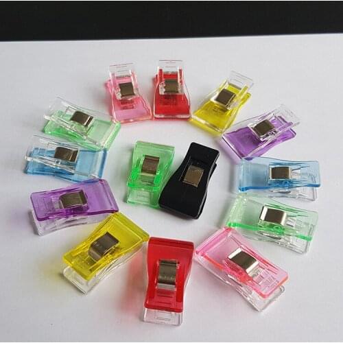 Strong binding clip axe clip white red plastic clip new type of patchwork sewing clip