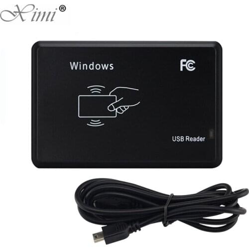 R01M USB Card Reader 13.56mhz Smart Card Proximity MF Card USB RFID Card Reader For Access Control System