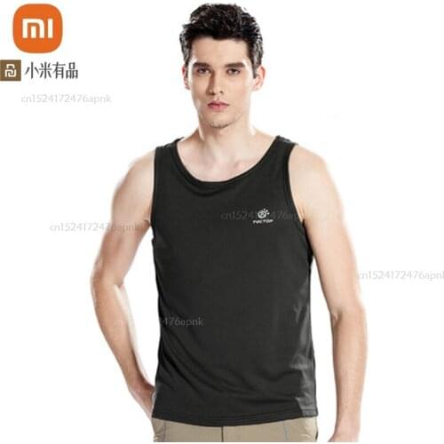 Xiaomi youpin spring and summer sports quick-drying vest mens lightweight breathable bottoming shirt wicking sports jersey