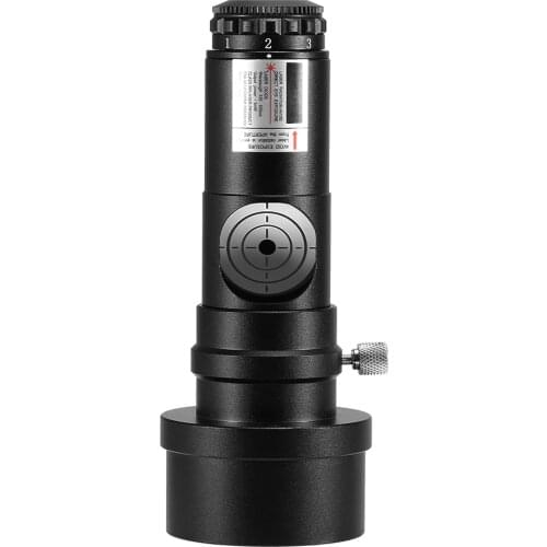 1.25IN Telescope Collimator 2INCH Adapter Reflector Telescope Newtonian SCA Laser Collimation 7 Brightness Level Astronomical