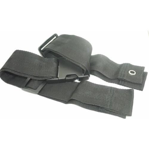 Universal Wheelchair Compact Secure Seat Belt 50mm Width , Pelvic Clamp Style