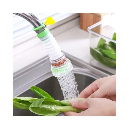 Kitchen universal faucet splash water extender faucet filter nozzle shower filter household water saver