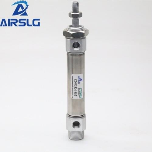 CDM2B20 Stroke 20-200mm Air cushion Mini Air Cylinder Standard Type Double Acting CDM2B20-40
