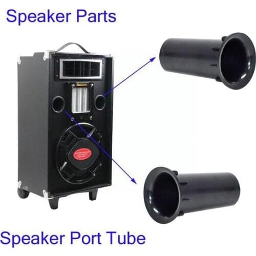 High Quality Speaker Port Tube 100mm Subwoofer Bass Guide Reflex 53mm Pipe Tube Inverted L2I0