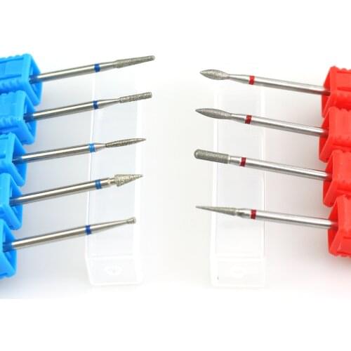 1Pcs Diamond Rotate Nail Drill Bit Nail File Burr Electric Manicure Machine Accessories Cuticure Cutter Nail Art Tools