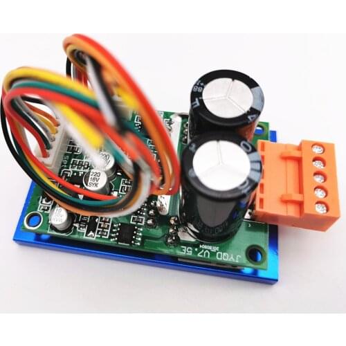 36-72VDC 15A JYQD-V7.5E bldc motor driver board for Hall sensor brushless DC motor with heatsink,connector and wires
