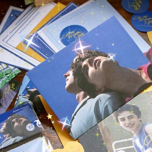 37pcs/set Art Fragments Letter Paper Decorative Materials Postcards Envelope Vintage Printing Products Office School Stationery