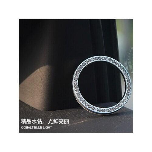 Car-styling Start Stop Button Ignition Key Ring For Nissan Teana X-Trail Qashqai Livina Sylphy Tiida Sunny March Murano