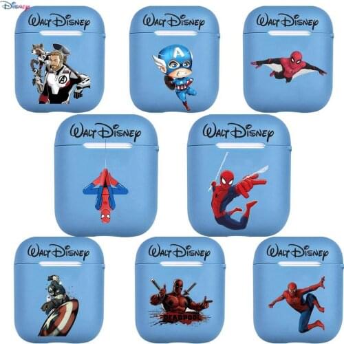 2021 Disney Genuine Iron ManPattern Case for Airpods Pro 1/2 Cover Protective Earphone Cases Headphones Funda Protective For Air