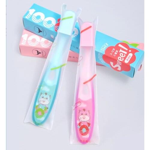 Kids Ultra-fine Super Soft Toothbrush Million Nano Bristle Portable Eco-friendly Teeth Care Brush Deep Cleaning Oral Care Tools