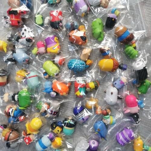 3 Bag/set Not Repeating Disney Cartoon TSUM Jenga Doll Model Kids Creative Toys Cute Mickey Jenga Figure Toy