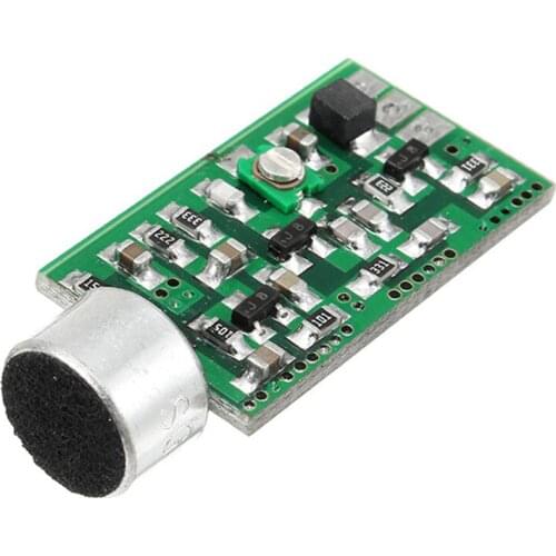 FM Transmitter Pickup Pick up Module Mini Wireless Microphone MIC Wireless Audio Transmitter FM Emission MIC Core Board V4.0