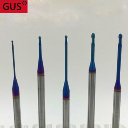 HRC65 solid carbide Long neck Ball Nose End Mills CNC deep groove cutter milling cutters Router bit knife R0.5 R0.75 R1 R1.5