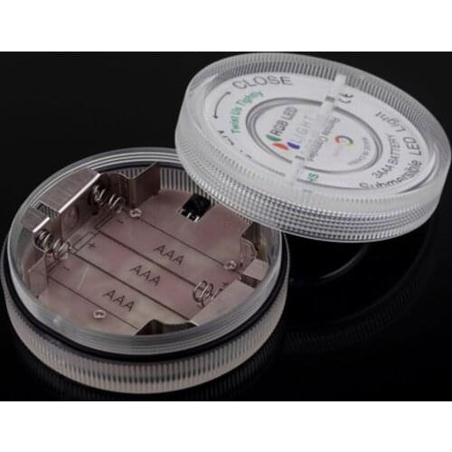 Kitosun Submersible LED Lights Battery Powered Underwater LED Lights Pool Lights Waterproof Halloween Lights Remote Controlled